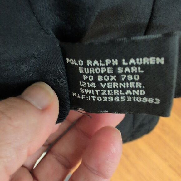 Ralph Lauren Black Label Wool Cashmere Charcoal Blazer Jacket Wmns 10 - Picture 6 of 11